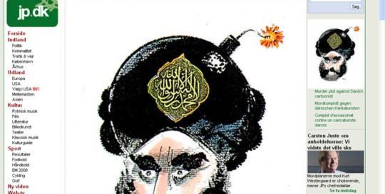 Diarios reeditan la caricatura de Mahoma