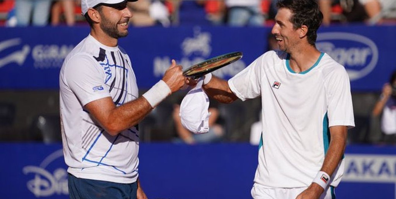 Andrés Molteni y Santiago González se consagraron campeones en dobles del Argentina Open 