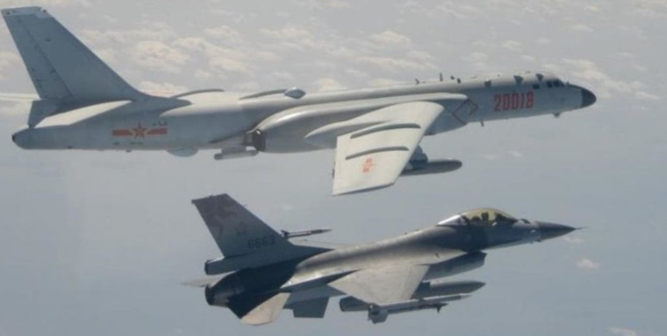China realiza su mayor incursión aérea en meses en Taiwán