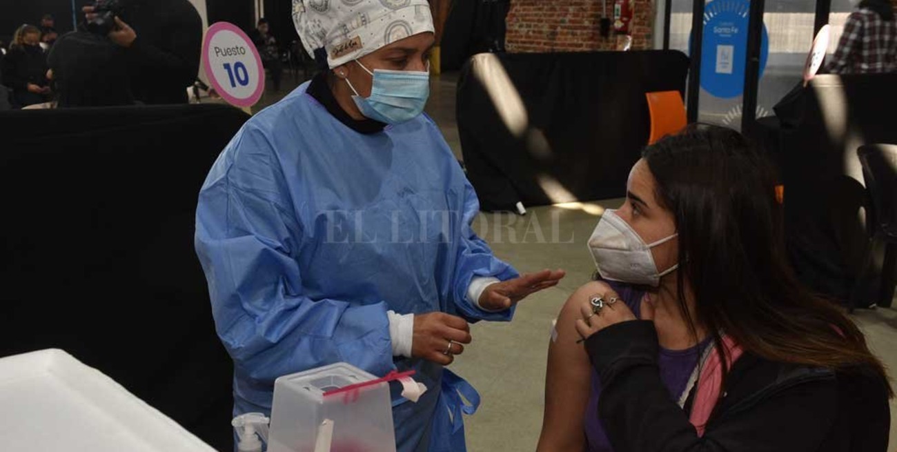 Sólo unos 600 turnos para vacunar contra el Covid en la ciudad de Santa Fe