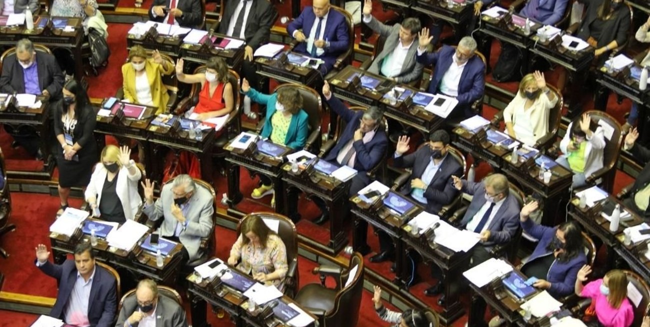 Quién fue el único diputado que se abstuvo en la votación por el Presupuesto 2022 y por qué