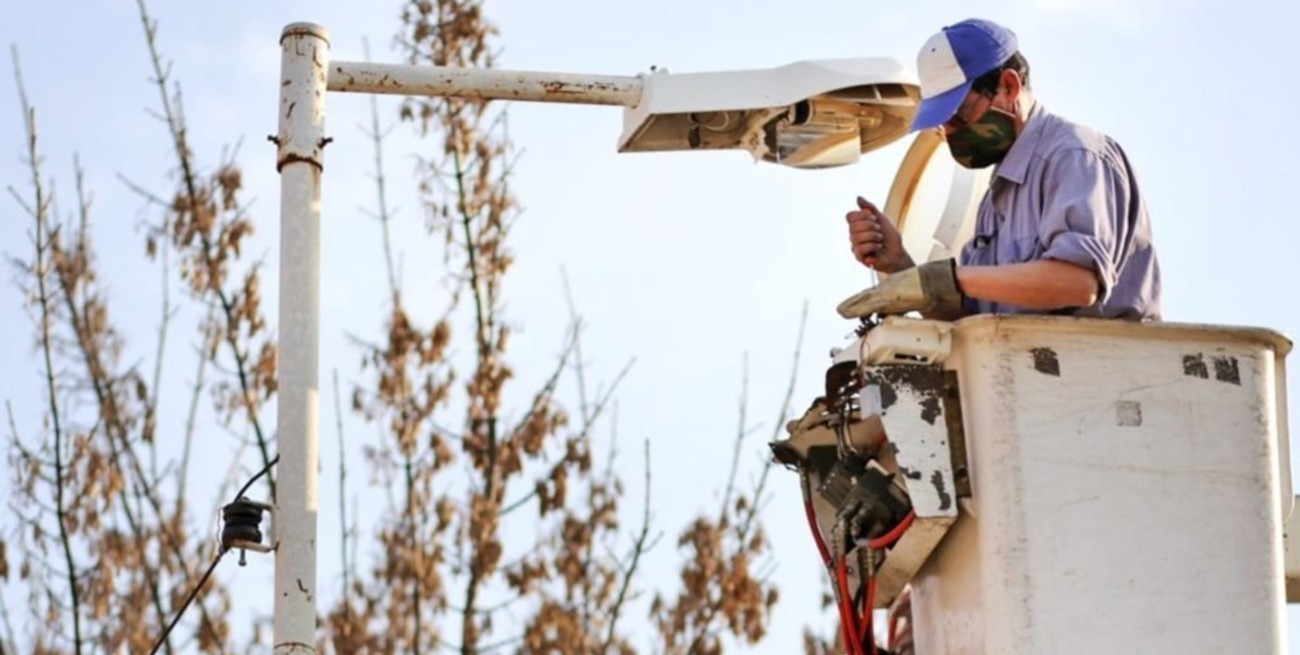 Calles de San Carlos Centro suman nueva iluminación led
