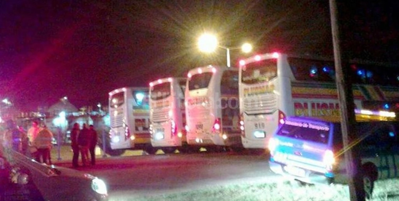 Otra vez dieron positivo por droga tres choferes que viajaban a Bariloche