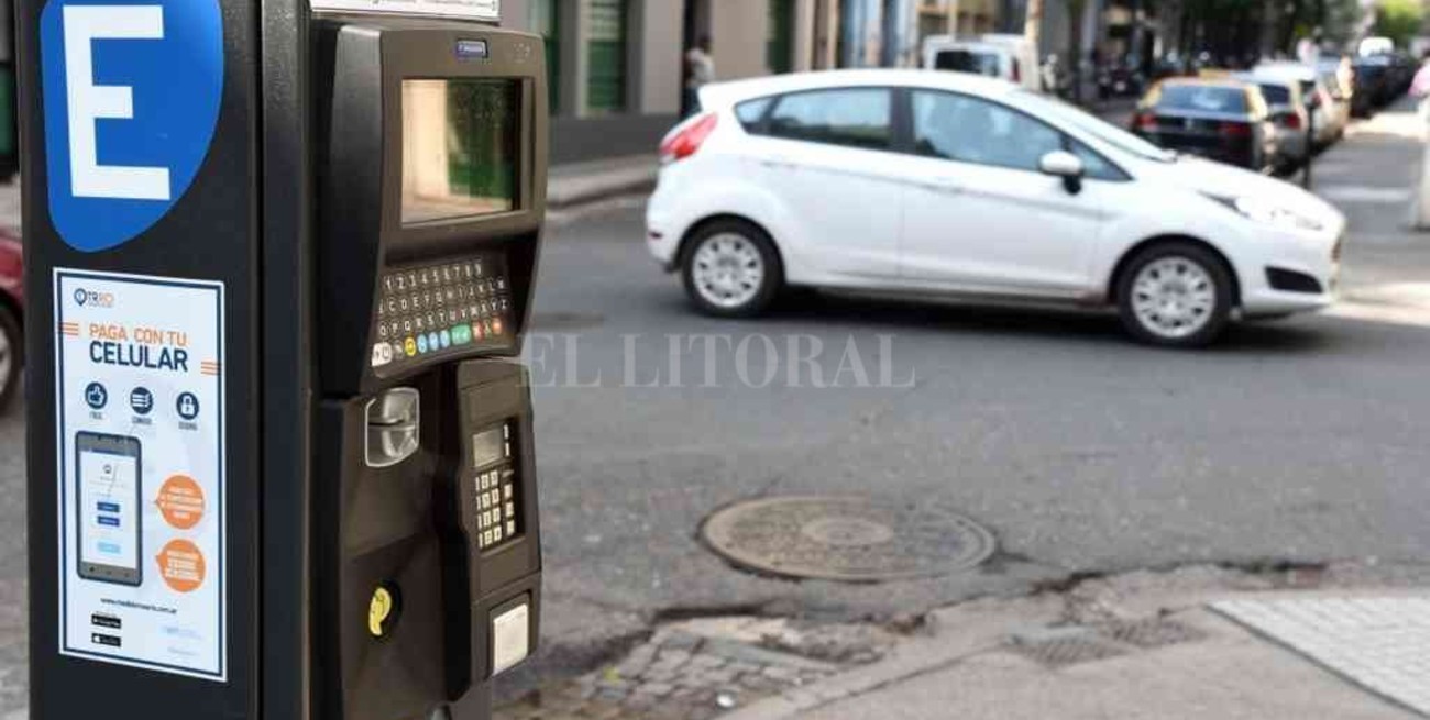 El estacionamiento medido será gratuito en el centro de Rosario