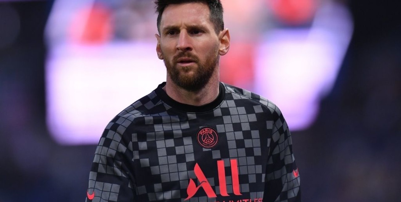 Messi se ausentó de la práctica del PSG y está en duda su participación ante el Niza