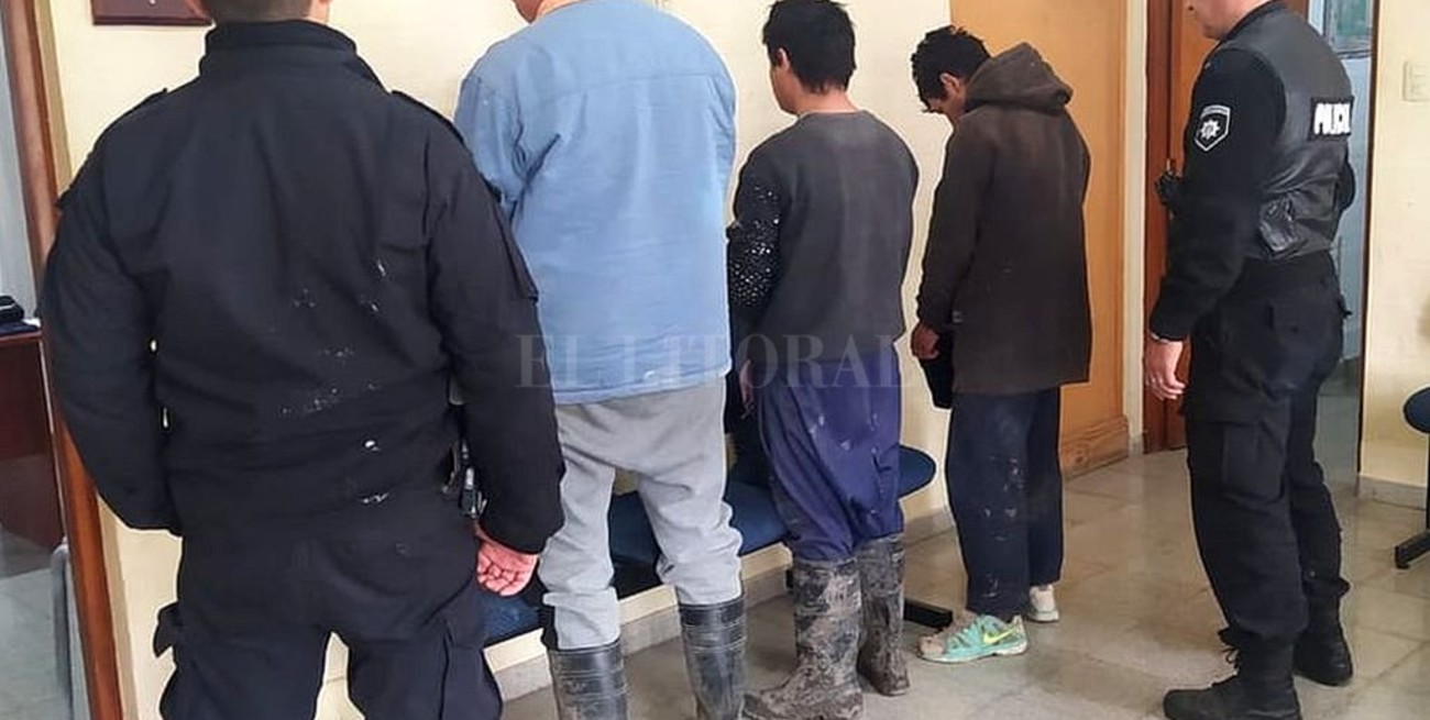 Falsos pescadores detenidos por robo a orillas del Salado