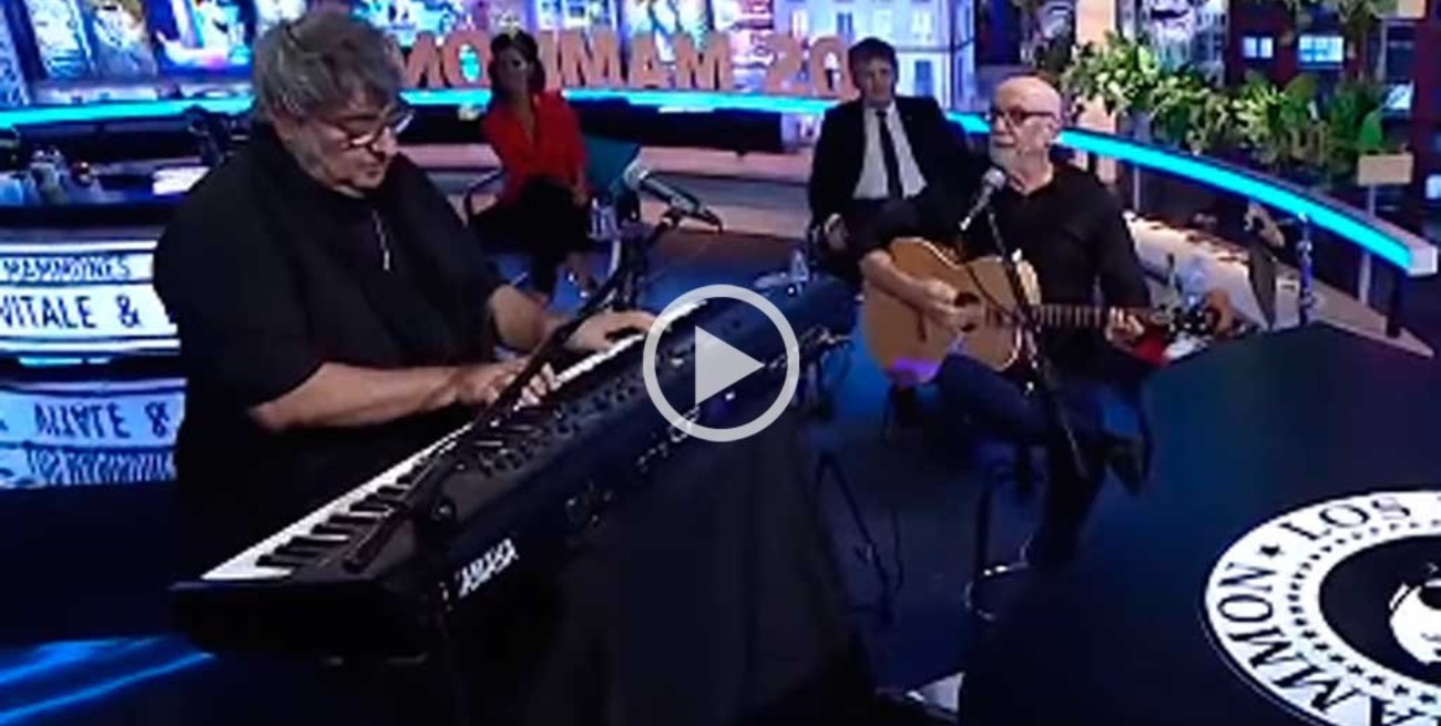 Baglieto y Vitale tocaron juntos en "Los Mammones"