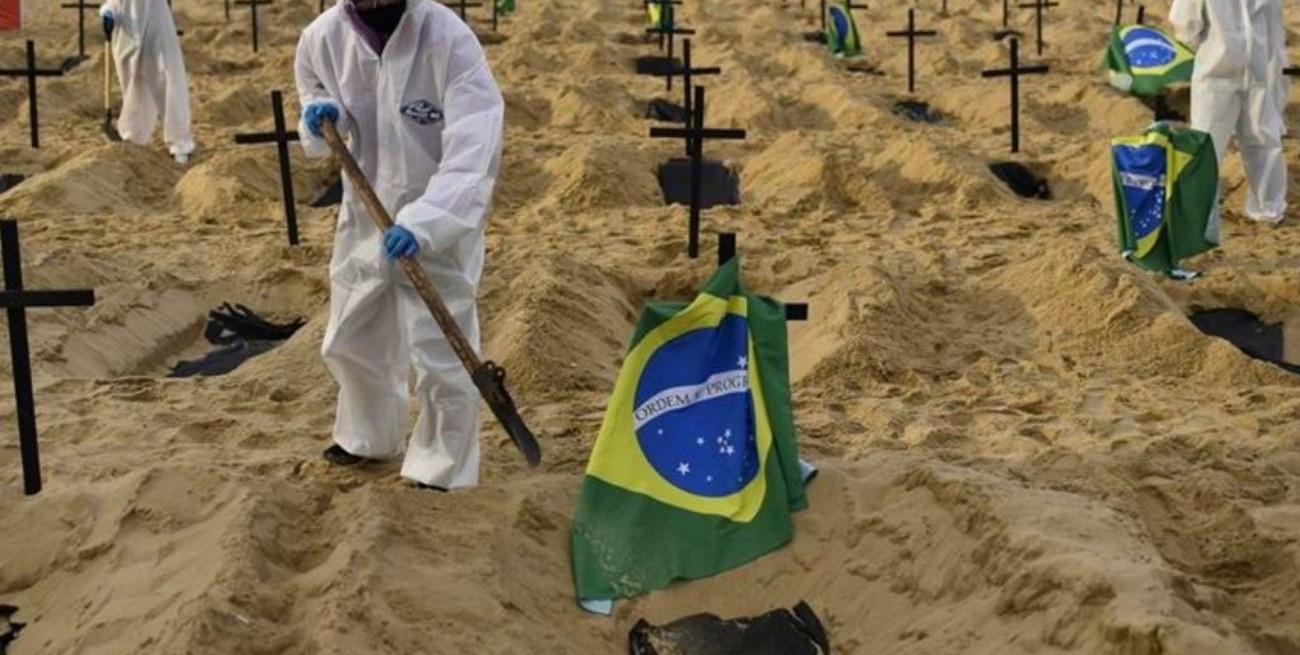Coronavirus: Brasil tiene la mayor tasa de mortalidad en América