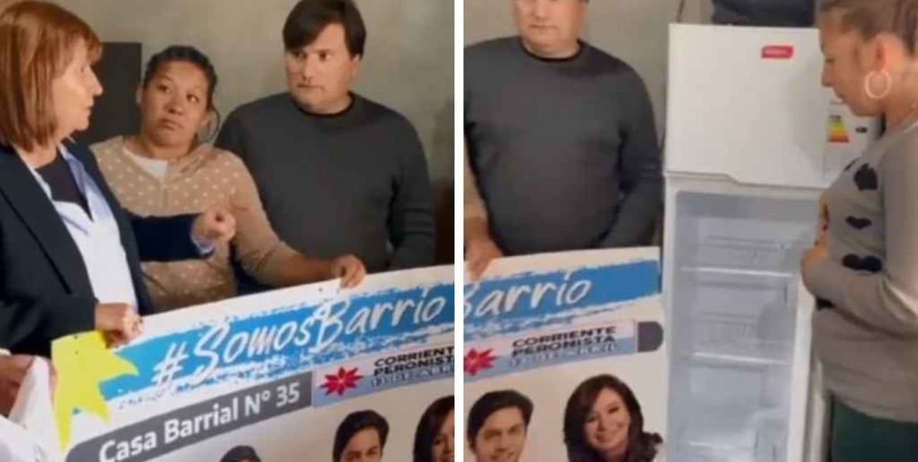 Patricia Bullrich denuncia "clientelismo" por la entrega de heladeras en la provincia de Buenos Aires