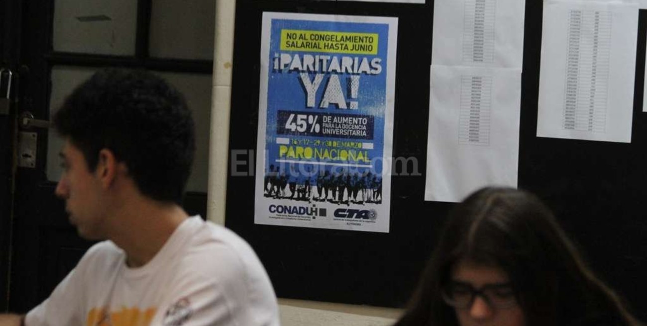 Paritaria áspera: huelga de una semana y otra reunión en breve