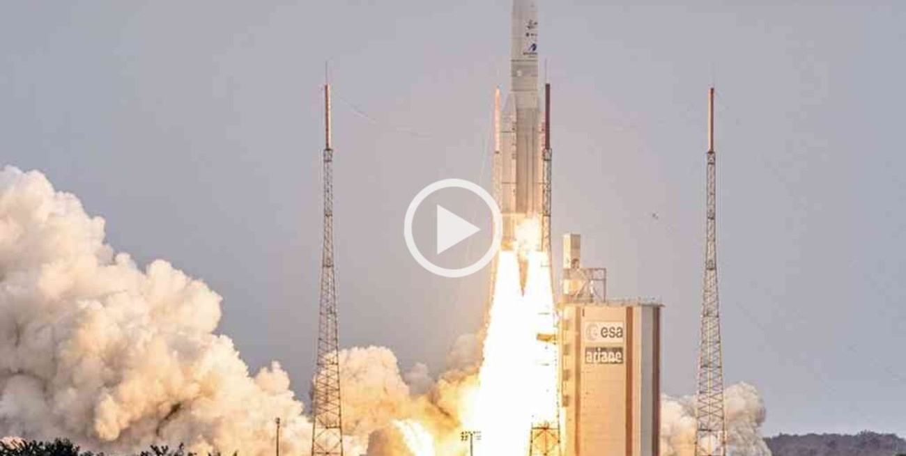 Video: despegó con éxito el James Webb, el mayor telescopio jamás enviado al espacio