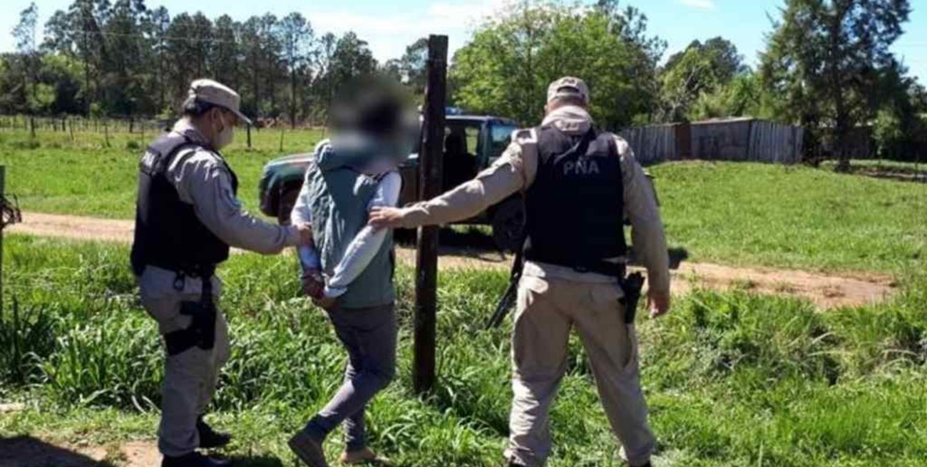 Detienen a siete hombres por narcotráfico en Corrientes y Misiones 