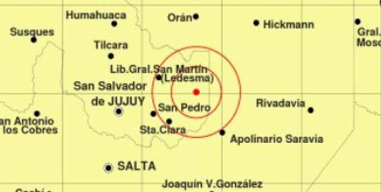Se registró un sismo de 4.7 grados en Jujuy 