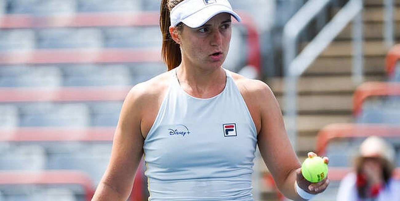 Podoroska cayó en los octavos de final en el WTA de Cleveland