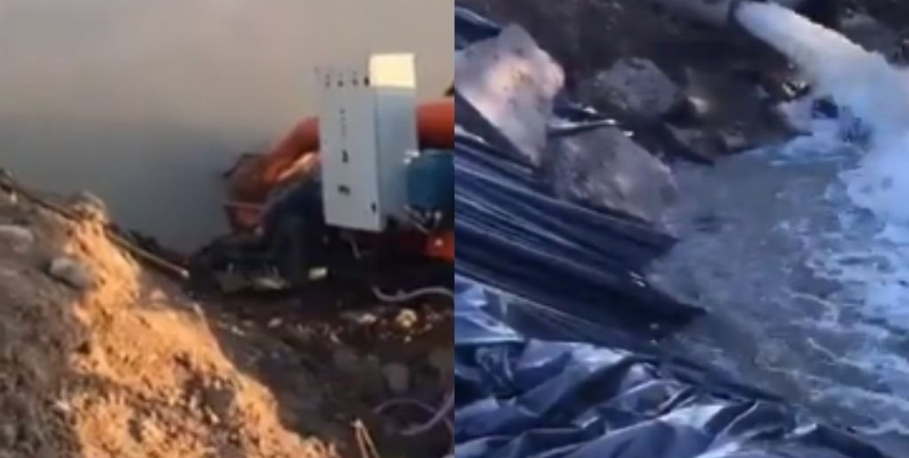 Así funcionan las dos bombas que aseguran la captación de agua potable en Paraná