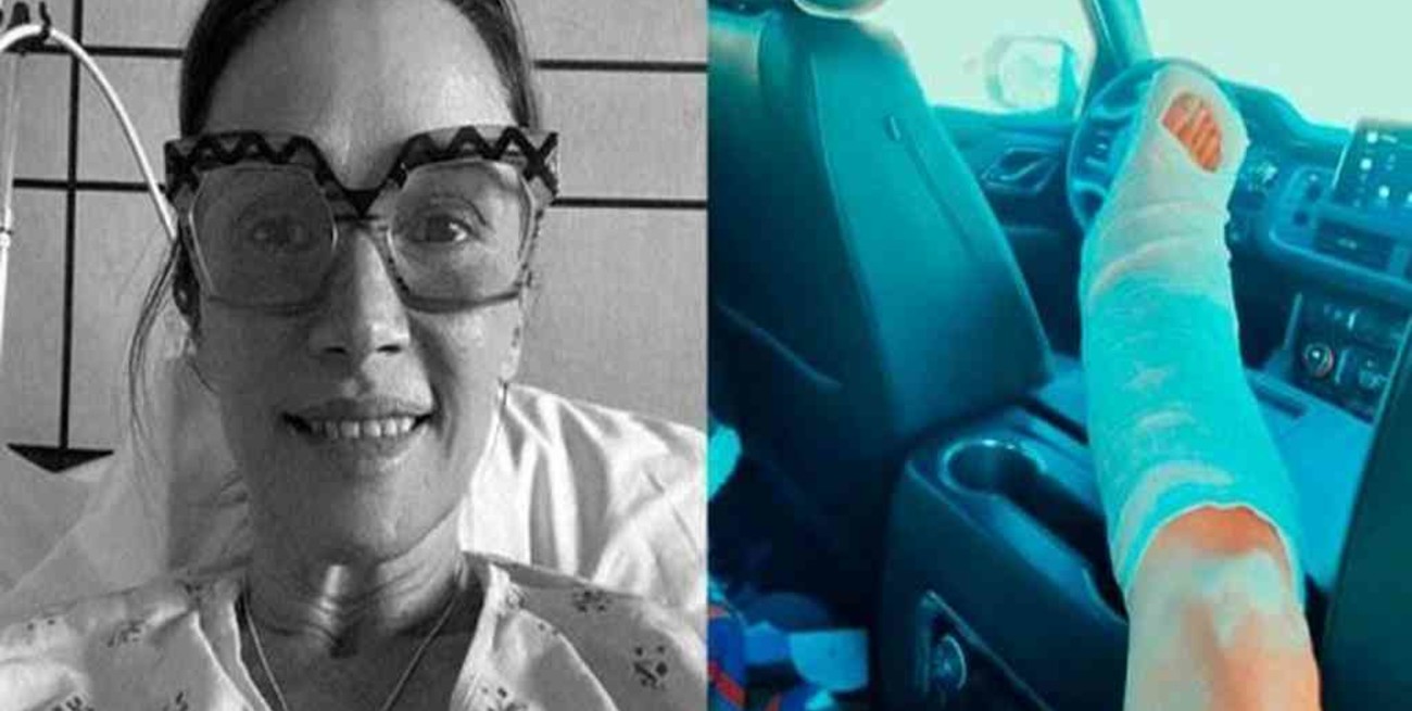 Verónica Lozano recibió el alta médica tras la operación de sus talones