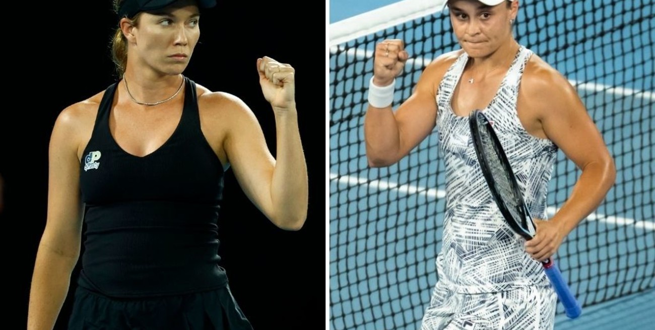 Barty y Collins van por el título del Abierto de Australia