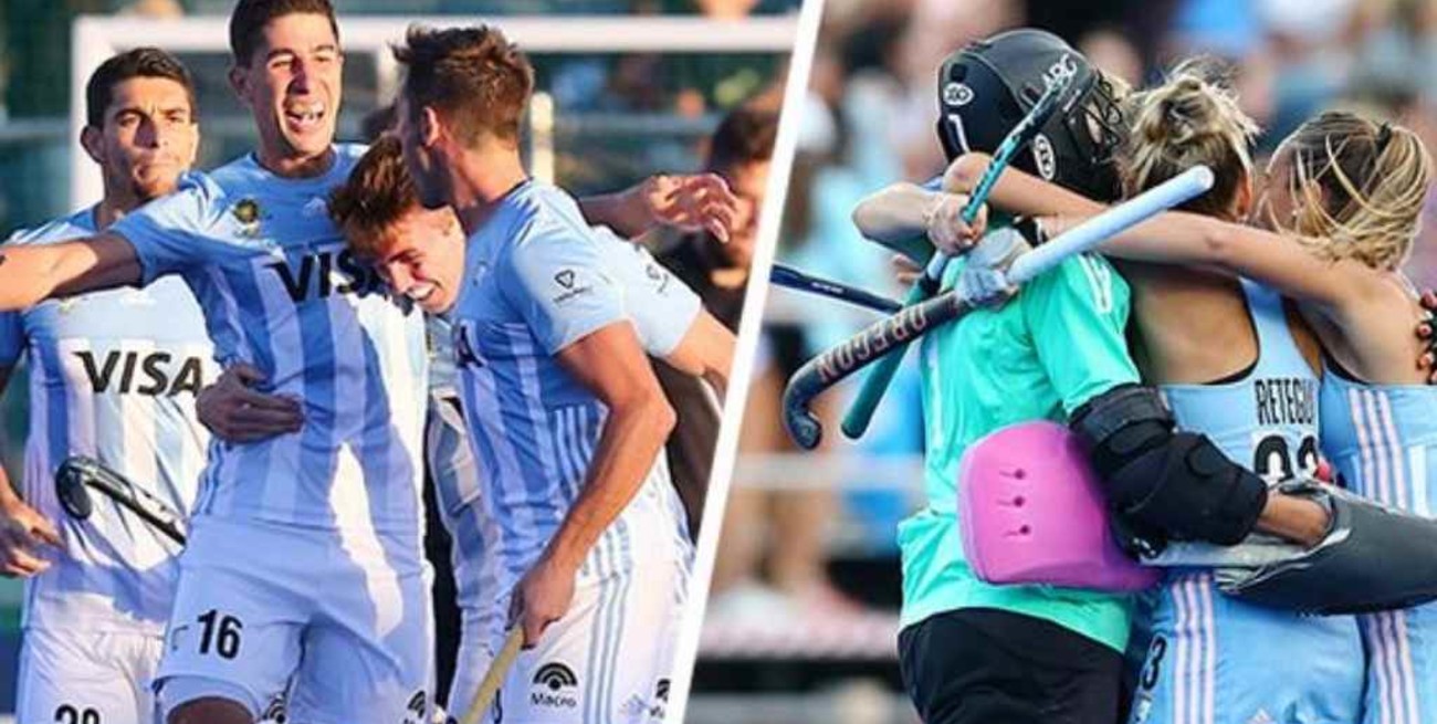 El hockey argentino ya está en la Villa Olímpica