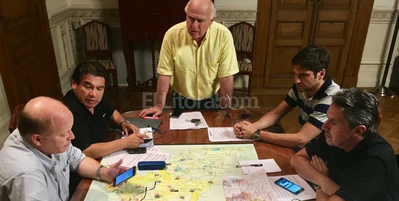 "Estamos poniendo todos los recursos del Estado para enfrentar la emergencia hídrica"