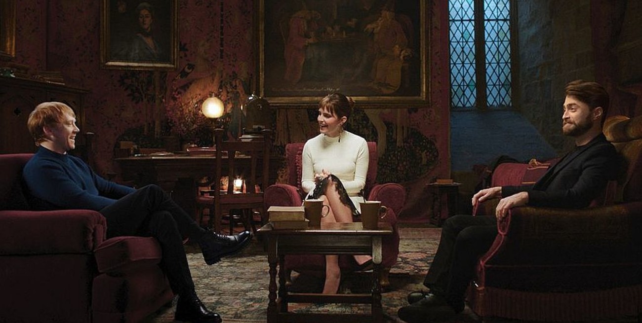 Daniel Radcliffe, Emma Watson y Rupert Grint se reencontraron por el aniversario de Harry Potter