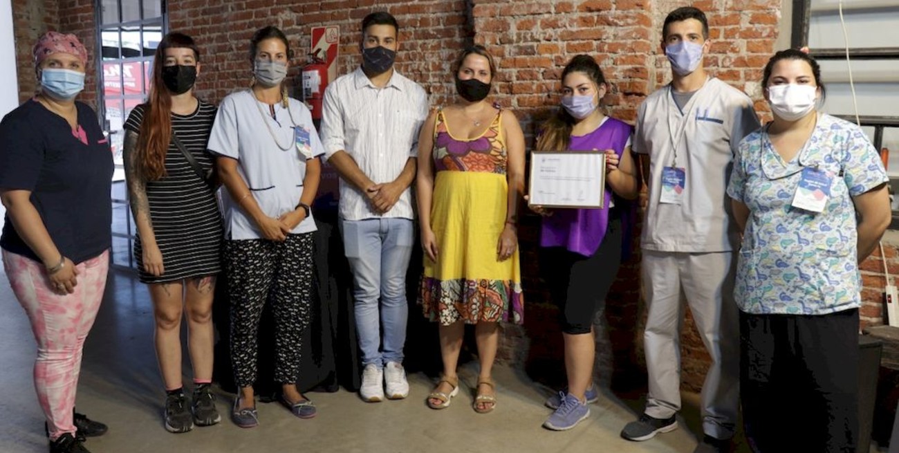 Reconocieron la labor de los equipos de vacunación en la ciudad de Santa Fe
