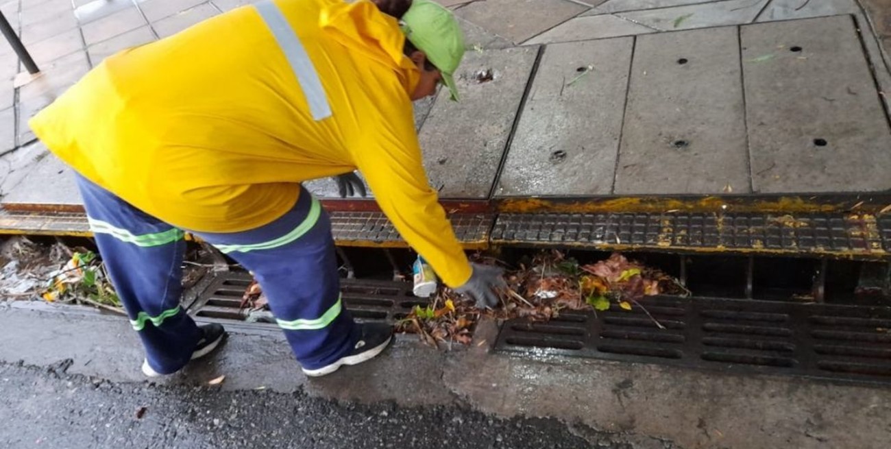 Cayeron casi 100 milímetros de agua en promedio durante las últimas 24 horas en la ciudad Santa Fe