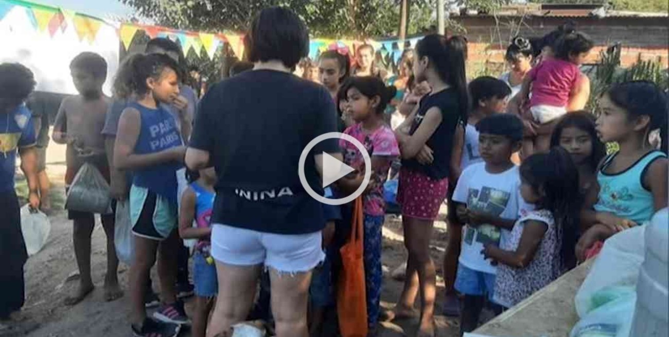 Piden colaboración para un festival navideño infantil en barrio Santo Domingo