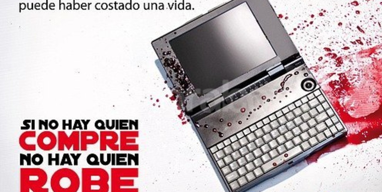 Lanzan una campaña de difusión contra la compra de artículos robados