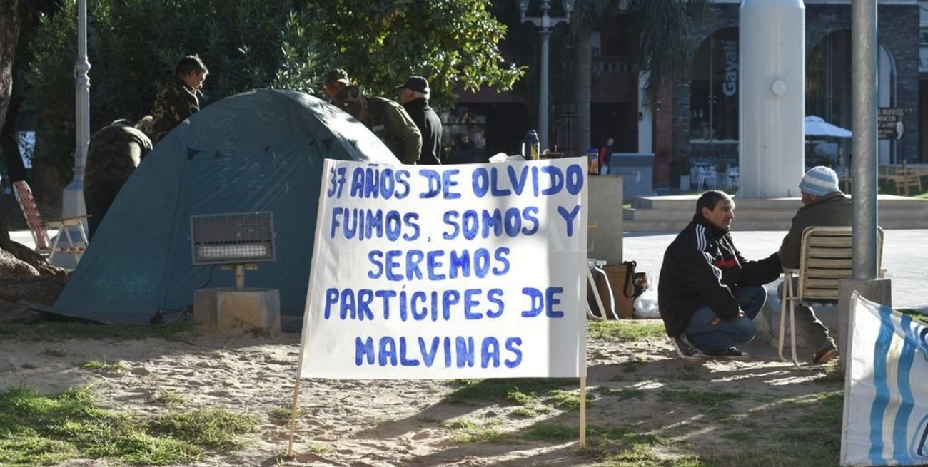 Malvinas: plantean reconocer a veteranos que cumplieron tareas en el continente