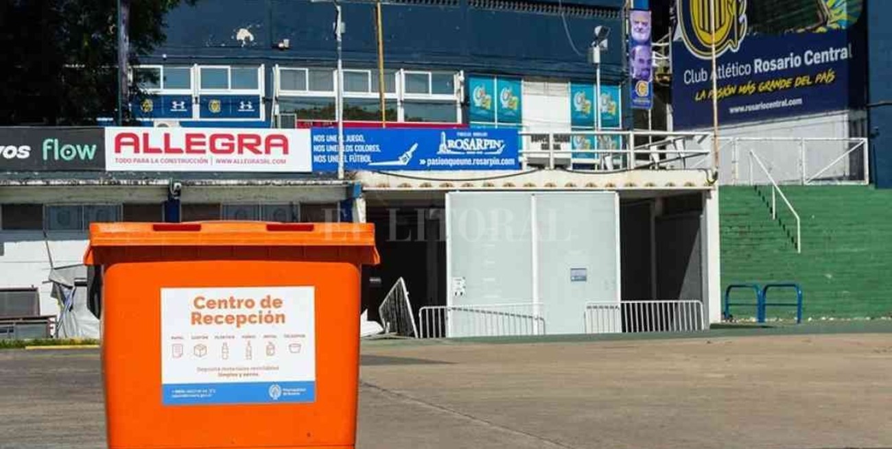 Rosario Central se suma como centro de recepción de residuos reciclables