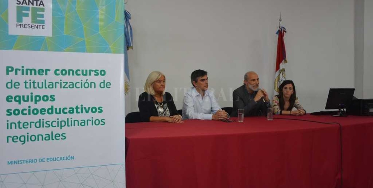 Se realizó el Concurso de Titularización de Equipos Socioeducativos