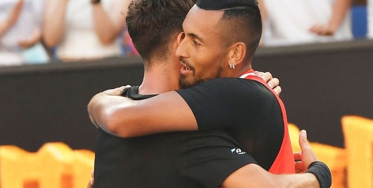 Video: la reacción de Kyrgios tras golpear con una pelota a un niño en la tribuna