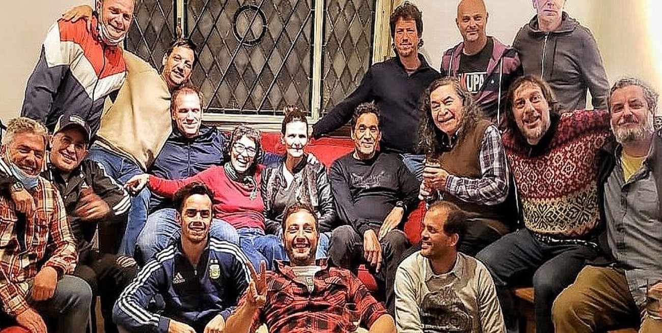 Se reencontró el elenco de Okupas