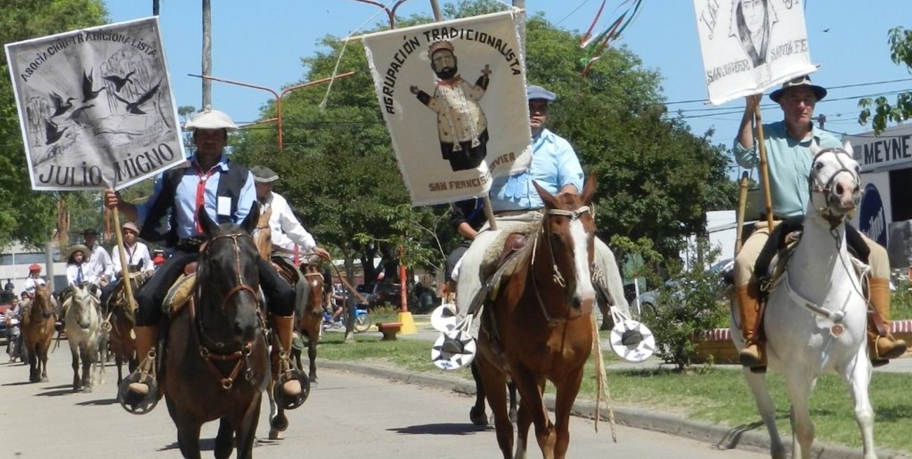 San Javier rindió homenaje a la patria en el Día de la Soberanía