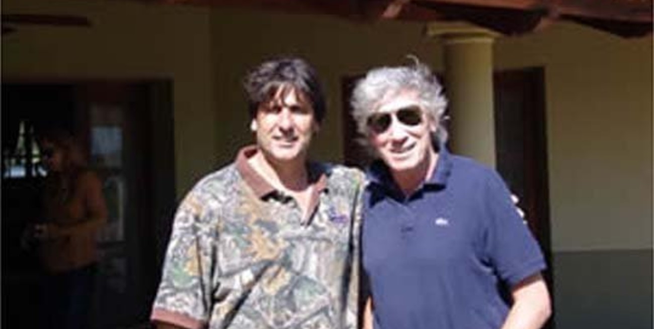 Roger Waters pescó dorados en Santa Fe 