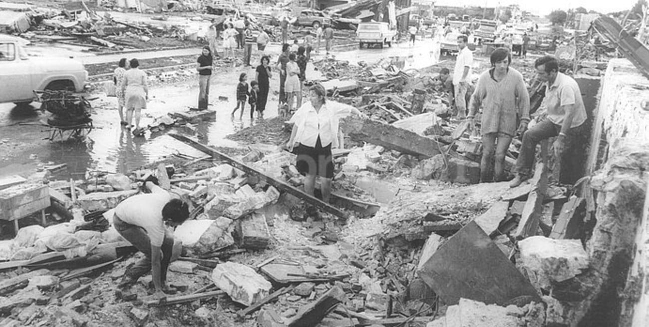 A 39 años del tornado que azotó a San Justo