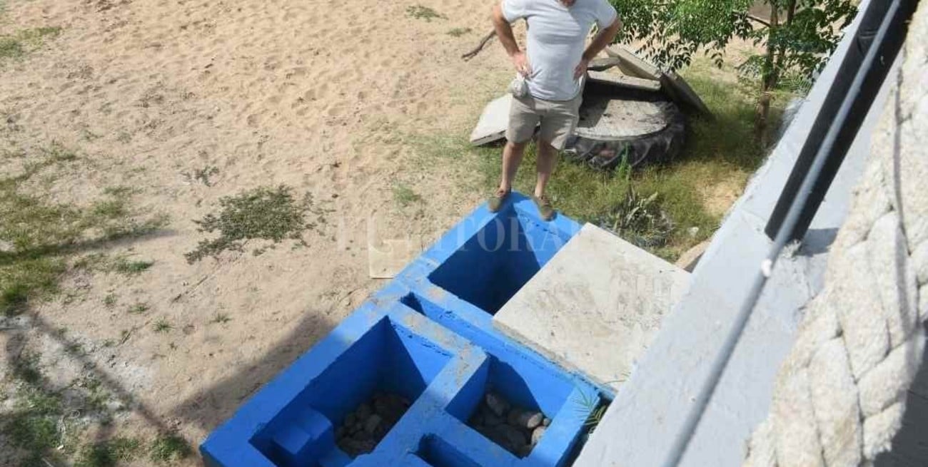 Cuidar el río: construyeron un biofiltro en el club Azopardo para depurar agua contaminada