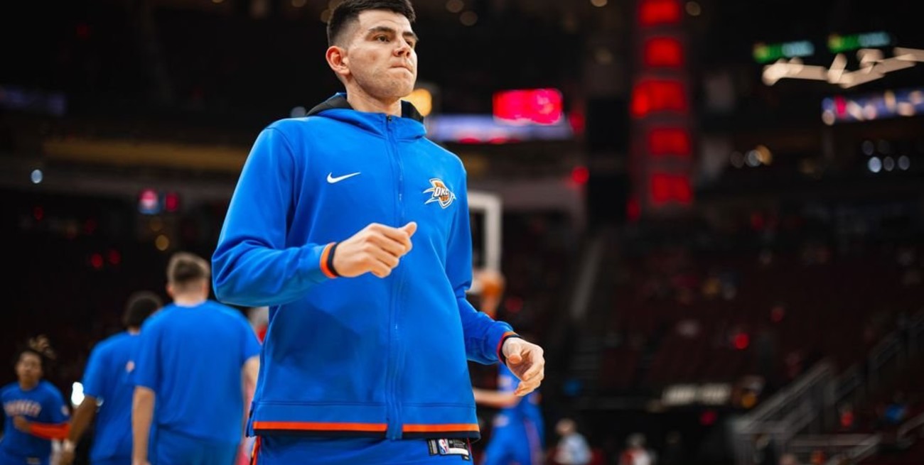 Oklahoma City Thunder envió a Gabriel Deck a su filial de la G-League