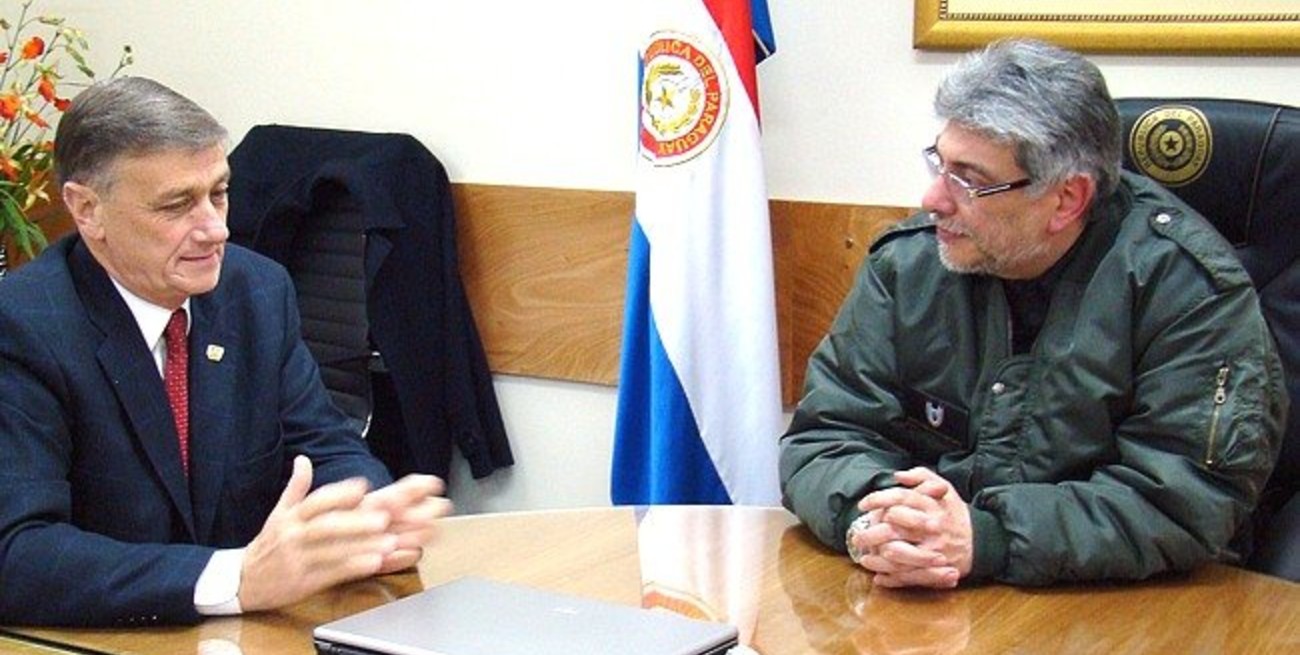 Binner se reunió con el presidente de Paraguay