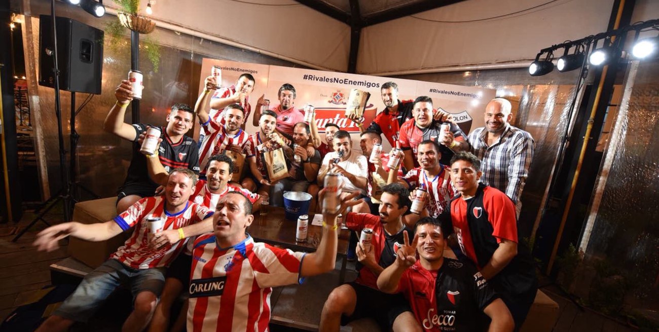 Cerveza Santa Fe unió a fanáticos de Unión y Colón en la previa del Clásico