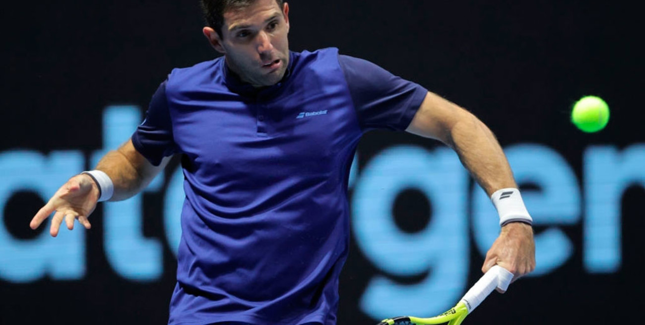 Debut y despedida para Delbonis en Paris 