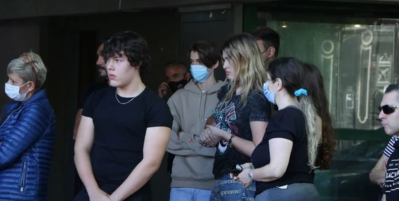 Martita y Felipe Fort le dieron el último adiós a Gustavo Martínez