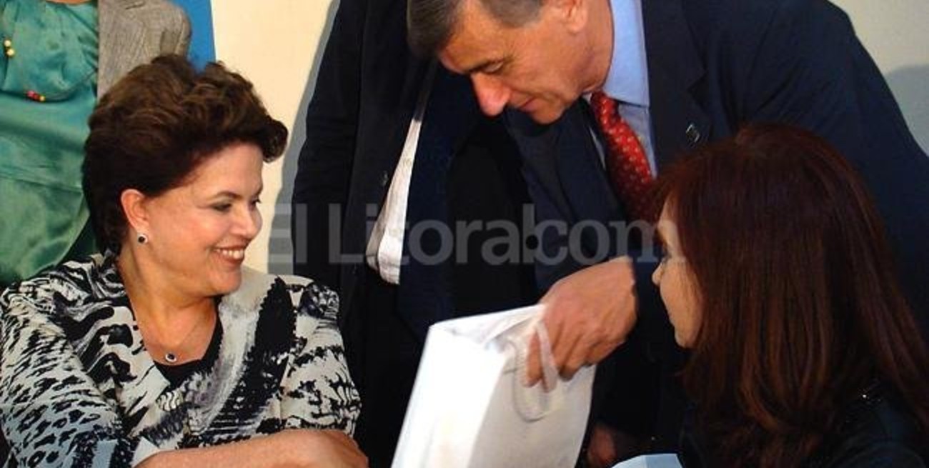 Binner participó del almuerzo en el Palacio San Martín