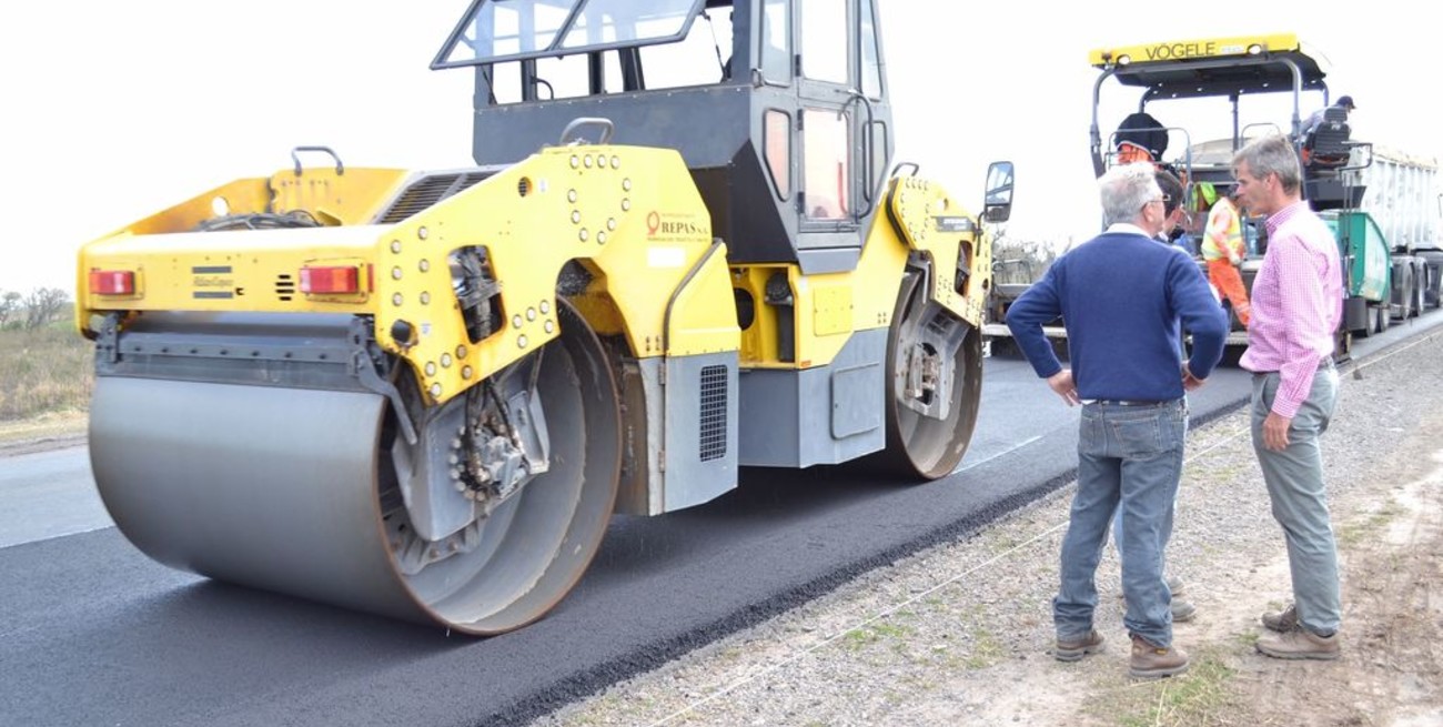 La Provincia repavimenta 1000 kilómetros de rutas