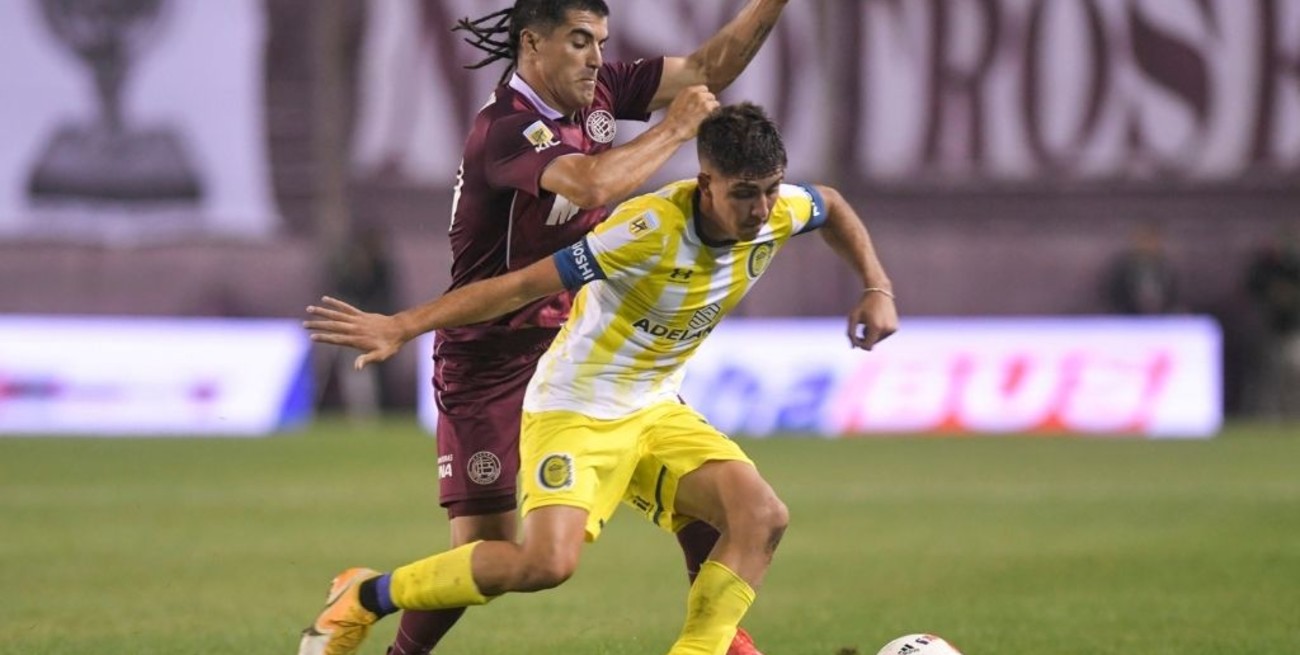 Rosario Central se recuperó y empató con Lanús