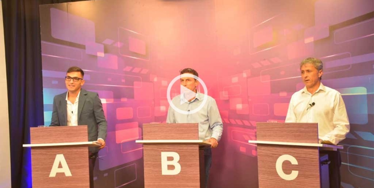 González, Amati y Soperez debatieron sobre el futuro que quieren para los rinconeros