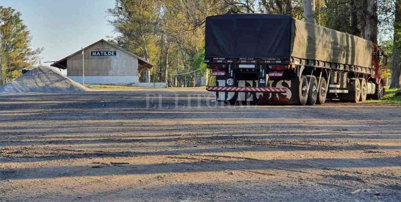 Buscan descomprimir el tránsito pesado en el centro de Matilde