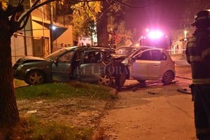 Archivo El Litoral / Manuel Fabatía El choque se produjo la noche del 13 de mayo de 2019, en las calles del barrio Villa María Selva.