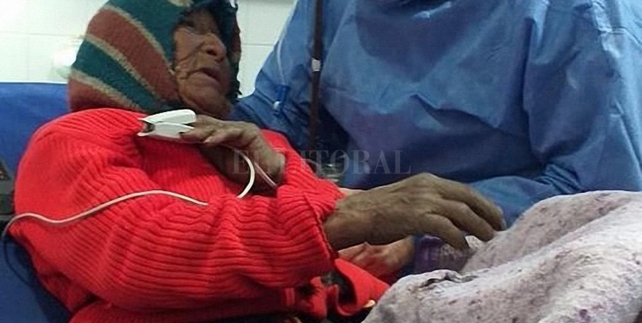 Operativo sanitario para rescatar a Doña Lorenza, la "última diaguita"