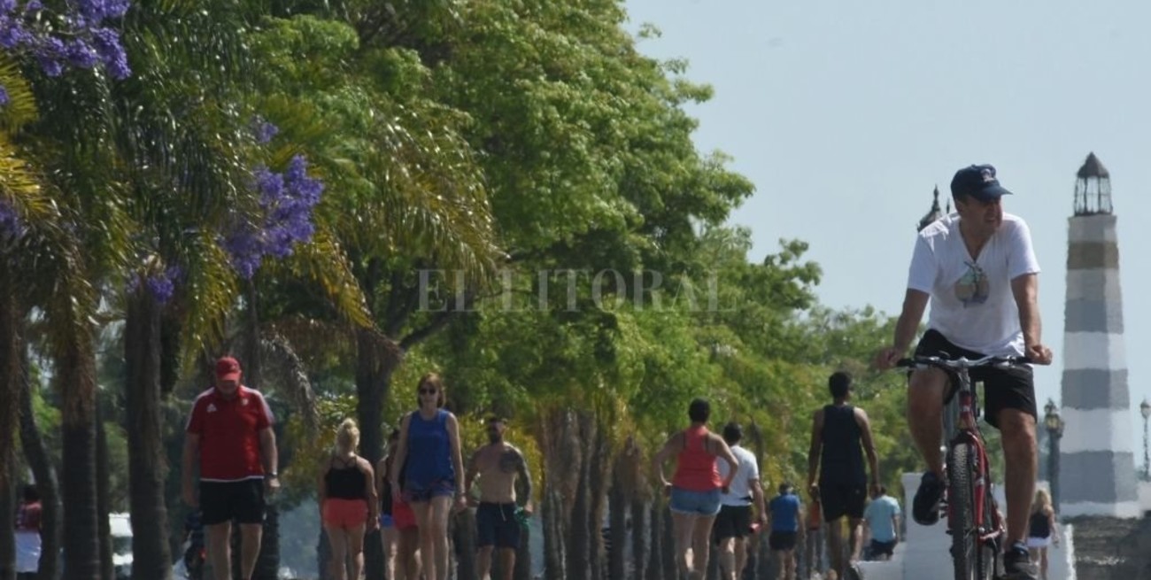 Jueves despejado y con alta humedad en la ciudad de Santa Fe